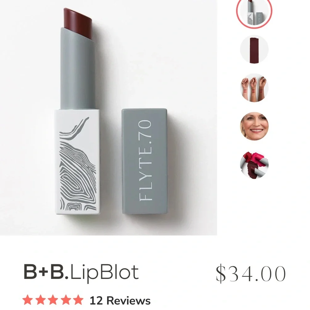 Flyte70 Lipstick in Rich Burgundy